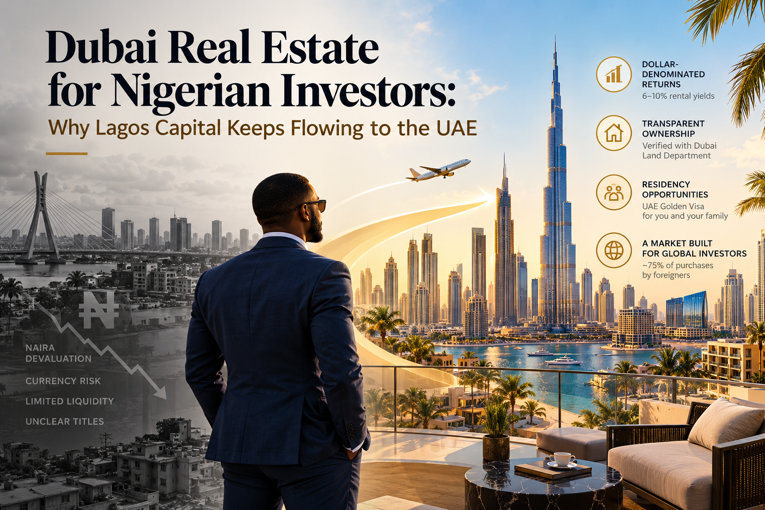 Dubai Real Estate for Nigerian Investors: Why Lagos Capital Keeps Flowing to the UAE